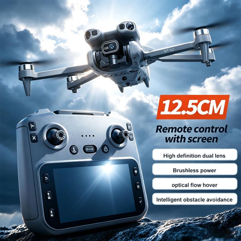 Drone Rc Gt50 - GT50 Drone GPS Professional 8K HD