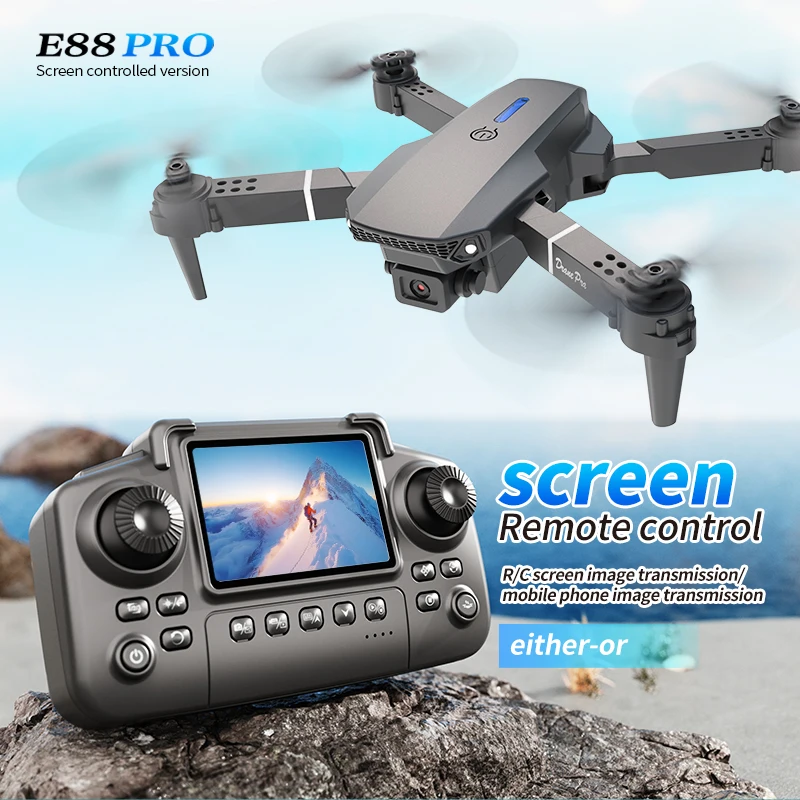 Professional E88 PRO Drone wit - Drone Rc Plegable review and price