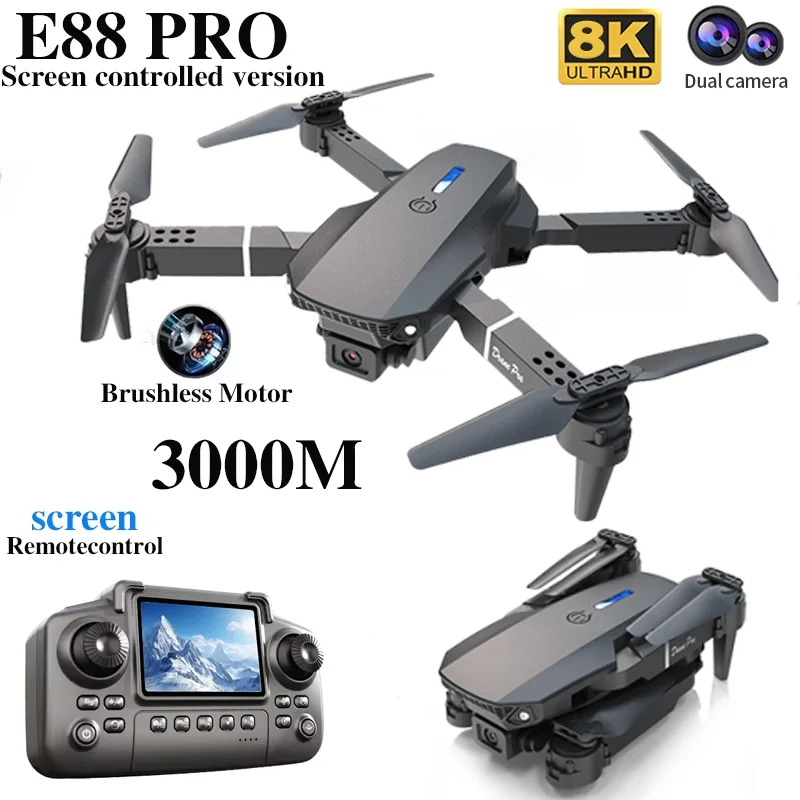 Professional E88 PRO Drone wit - Drone Rc Plegable review and price