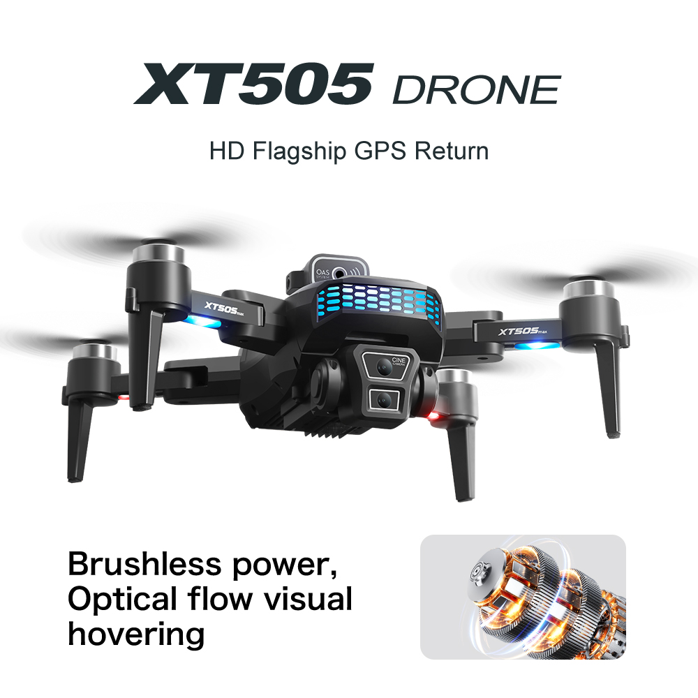 Original XT505 Foldable GPS Dr - Xt505 Rc Drone review and price