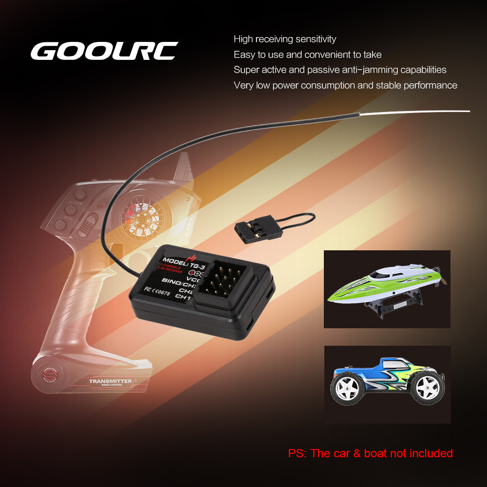 GoolRC TG-3 2.4G 3CH RC Car Bo - Telemetry Module Rc review and price